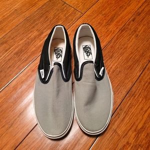 Men's Vans gray and black